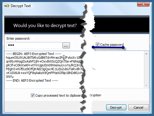 text encryption